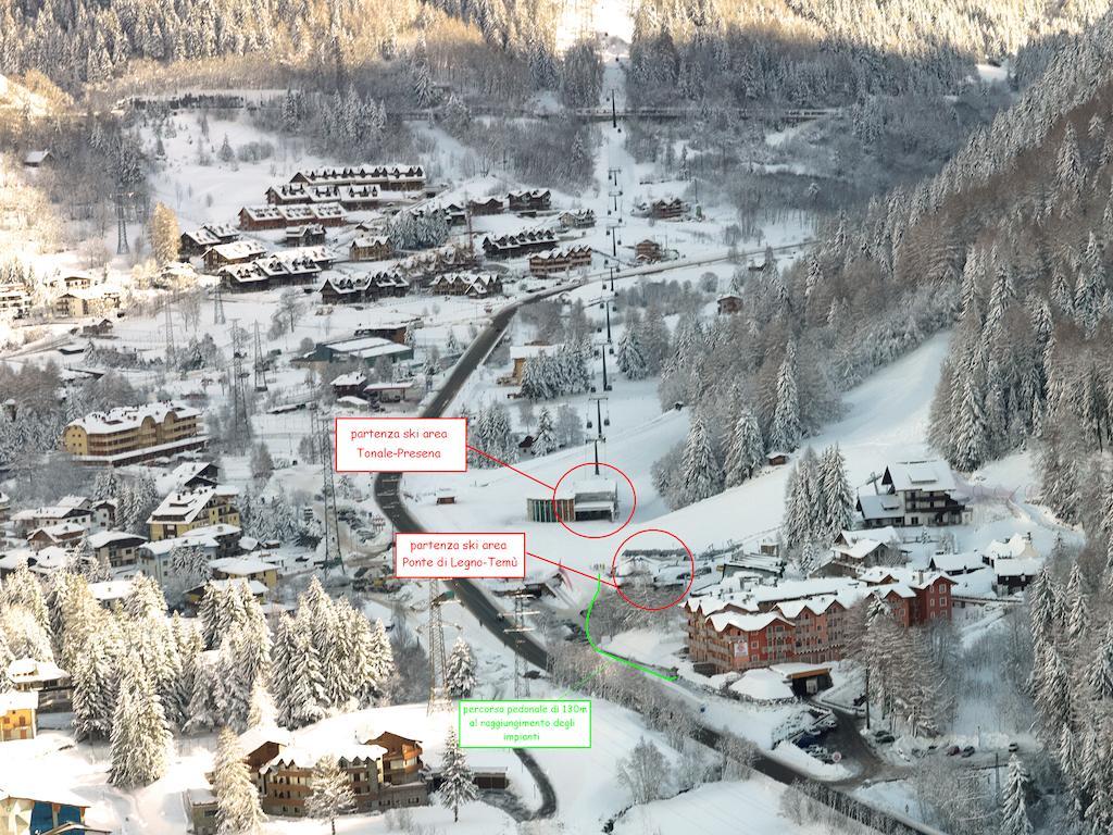 Residence Adamello Resort Понте ди Леньо Екстериор снимка